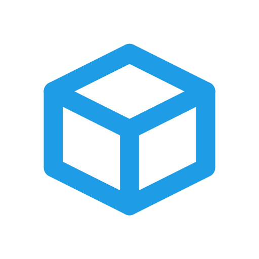 Squeaky Clean Boyz logo with a blue cube design for branding.